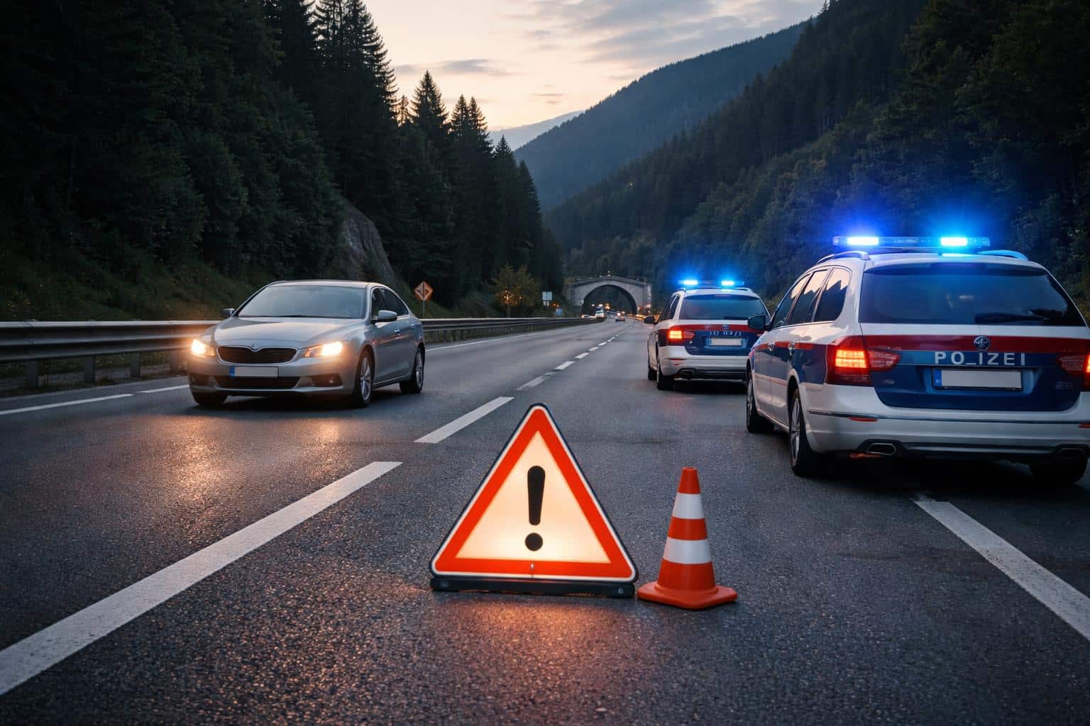 Fahrlässige Gemeingefährdung auf der A11