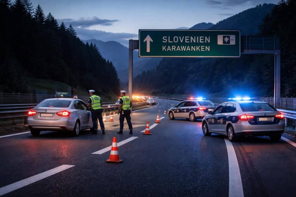 Probleme mit dem Navi: Türke wurde auf der Karawankenautobahn zum Geisterfahrer