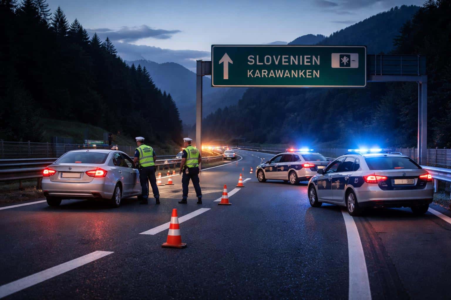 Probleme mit dem Navi: Türke wurde auf der Karawankenautobahn zum Geisterfahrer