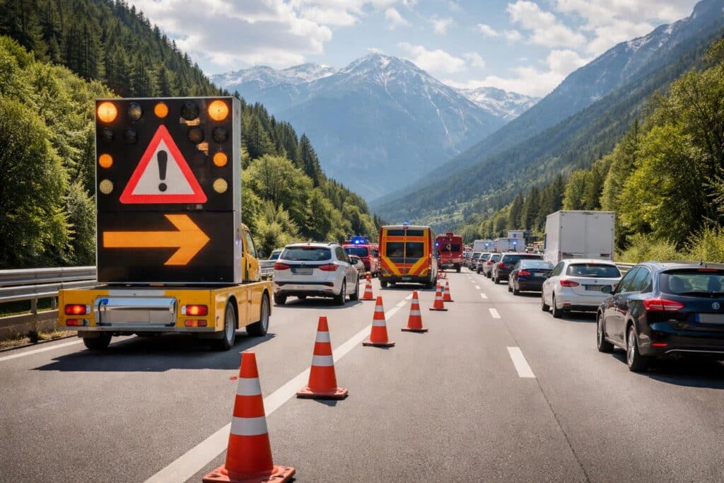 A10 Tauern Autobahn, Villach Richtung Salzburg