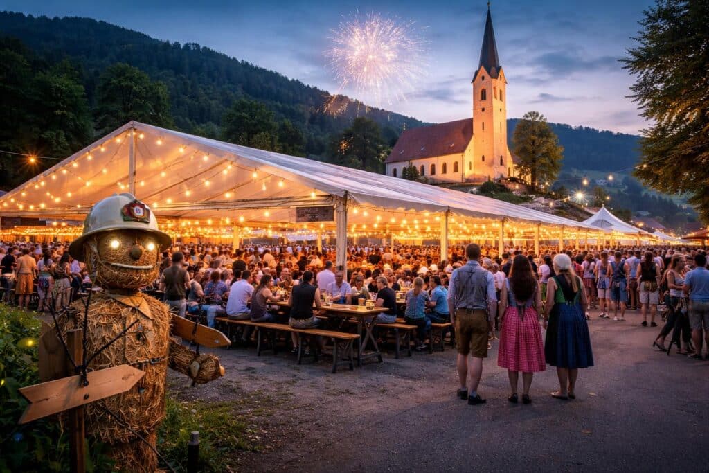 St. Margarethen ob Töllerberg: Kirchtagswochenende mit Tradition und Partystimmung