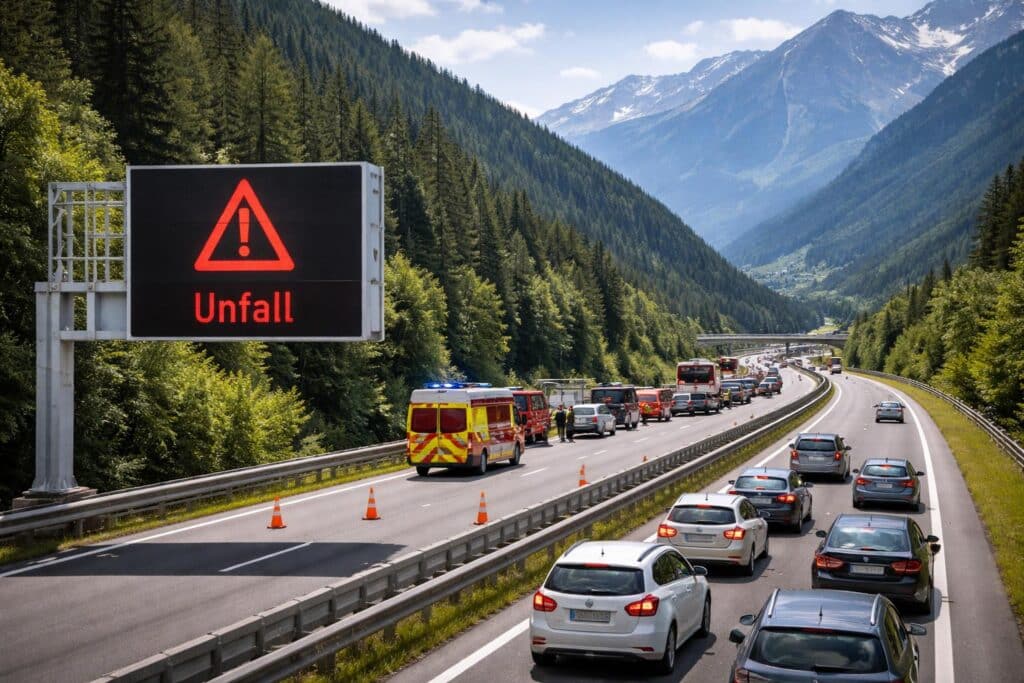 A10 Tauern Autobahn, Villach Richtung Salzburg