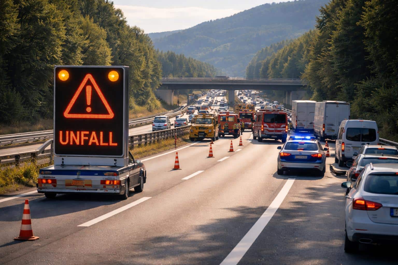 A2 Süd Autobahn, Graz Richtung Klagenfurt