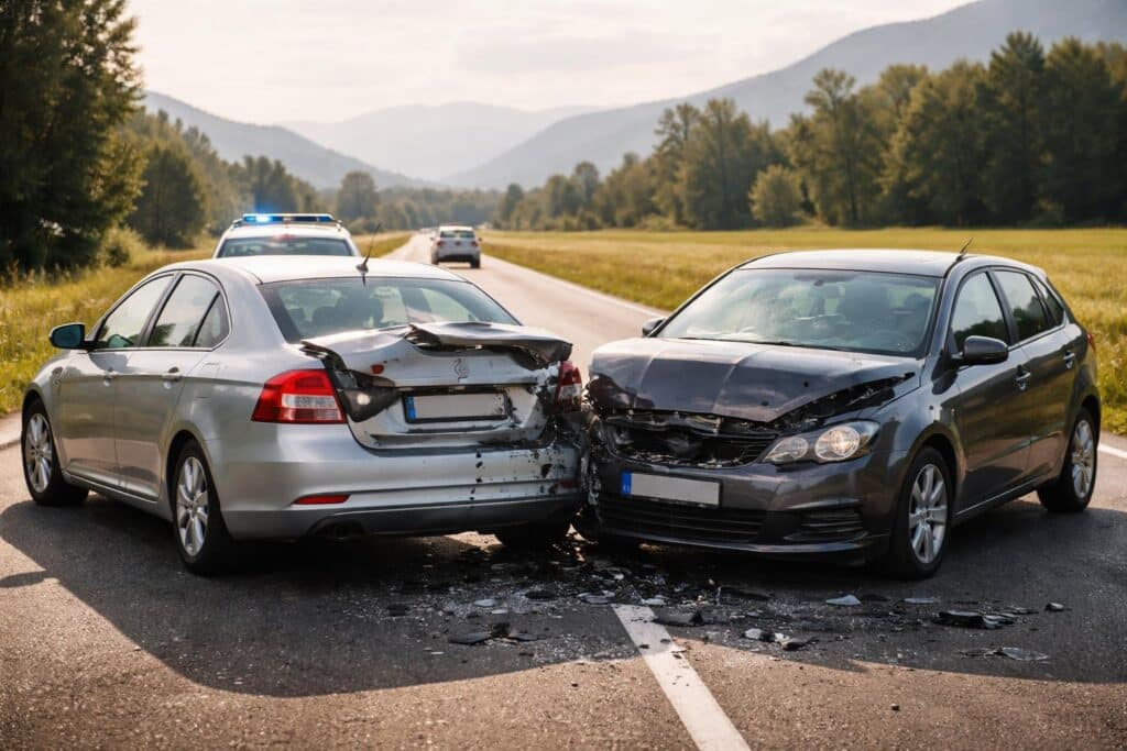 Verkehrsunfall mit Fahrerflucht