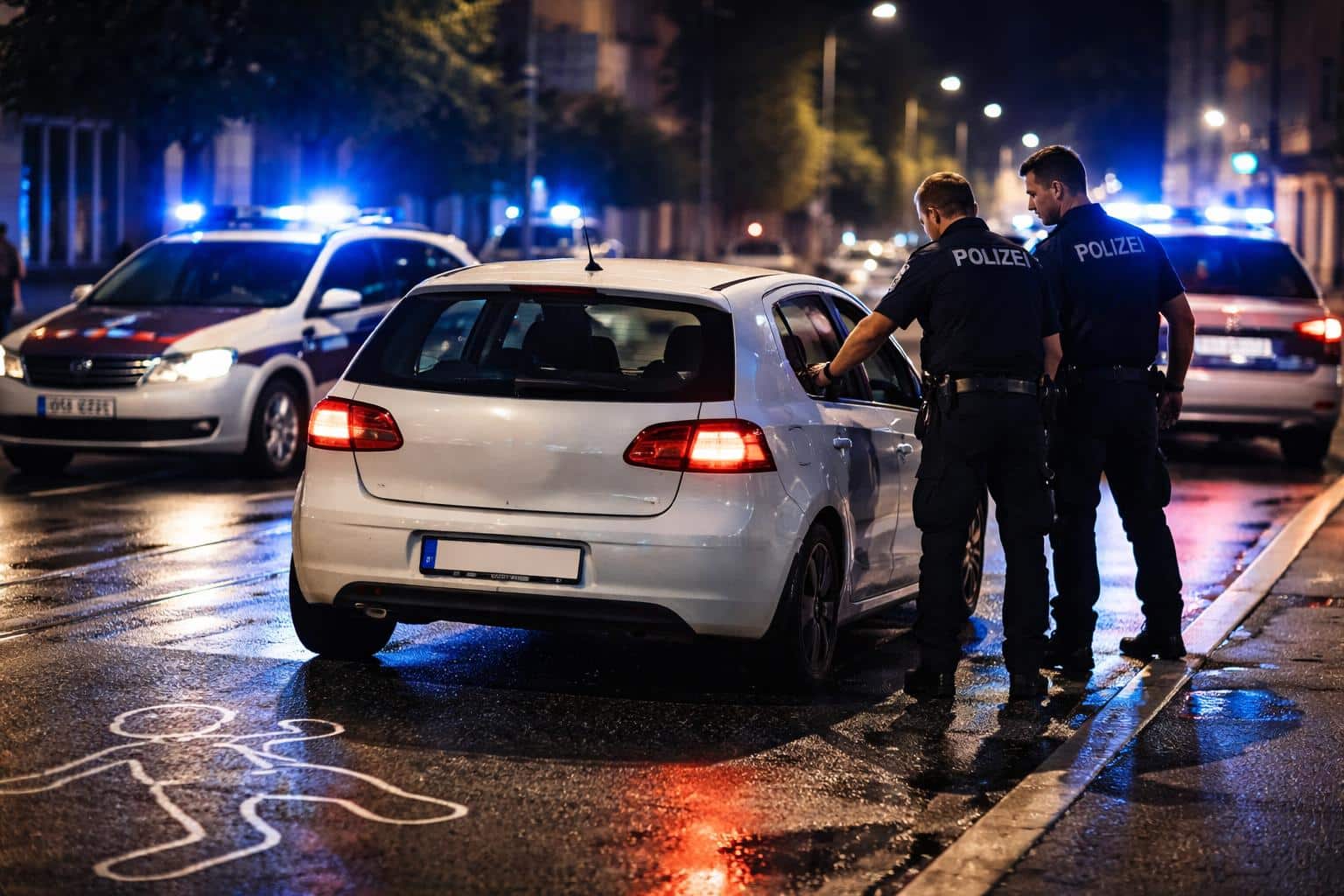 Drogenlenker flüchtete vor Polizei