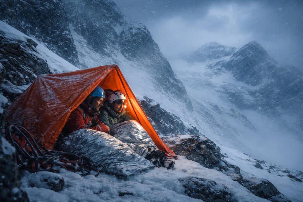 Bergsteiger-Paar musste bei Schneesturm die Nacht am Großglockner verbringen