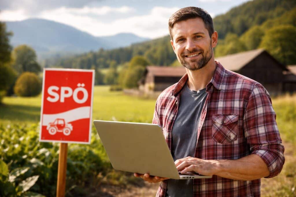 IT-Techniker geht für SPÖ-Bauern in Kärnten in den Wahlkampf