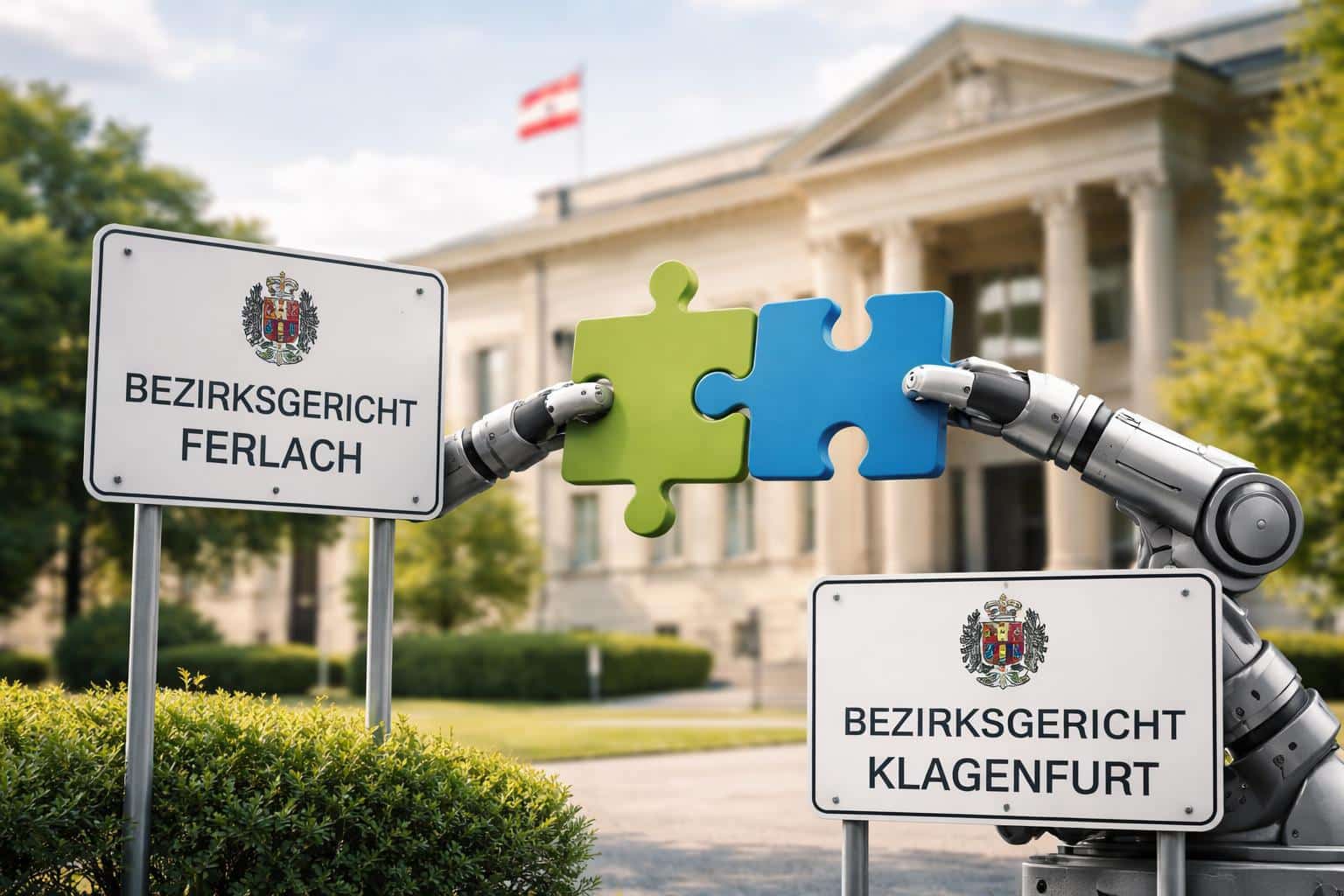 Zusammenlegung der Bezirksgerichte fix