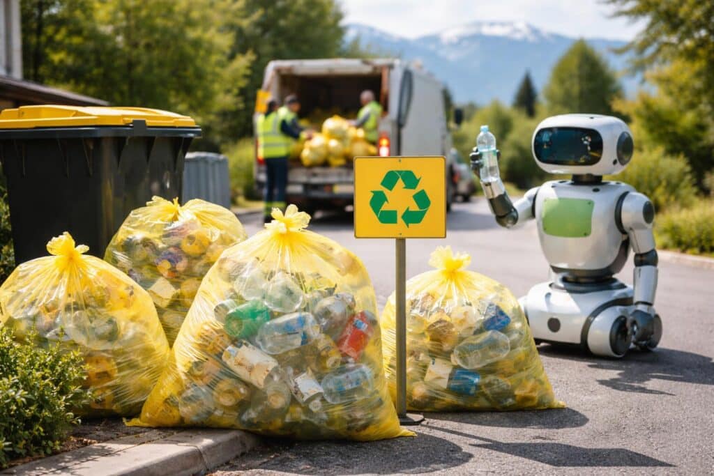 Mehr Recycling durch gelben Sack