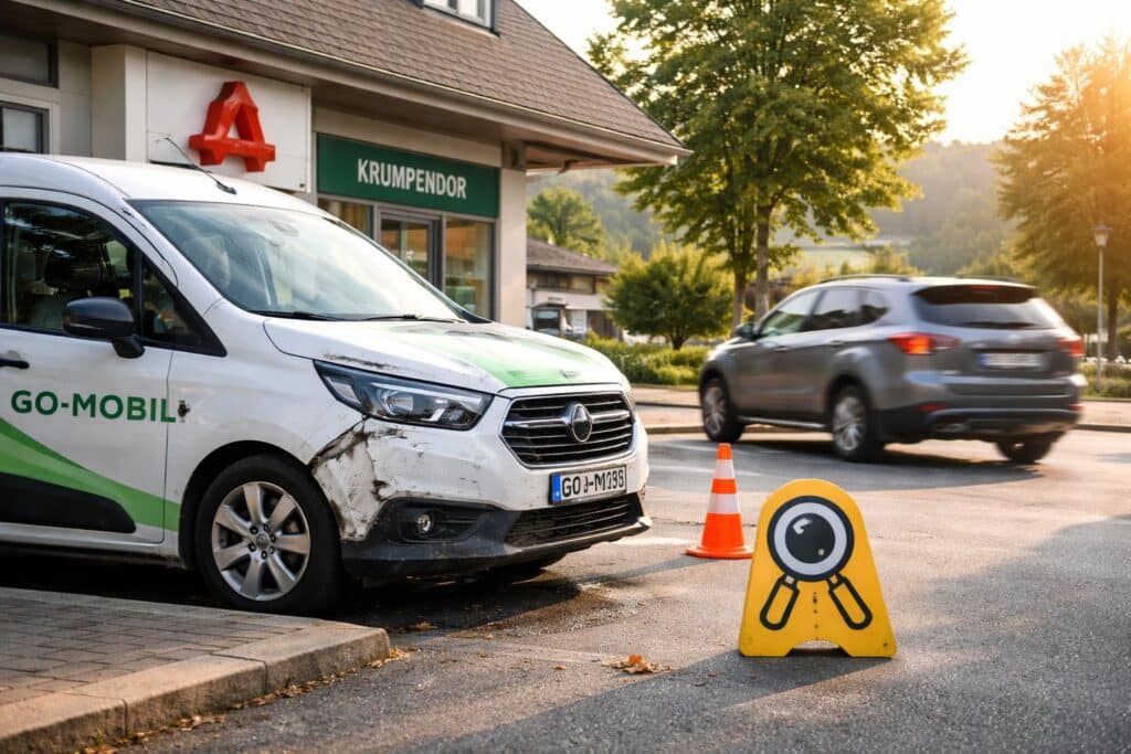 Zeugen nach Unfall mit GO-MOBIL gesucht