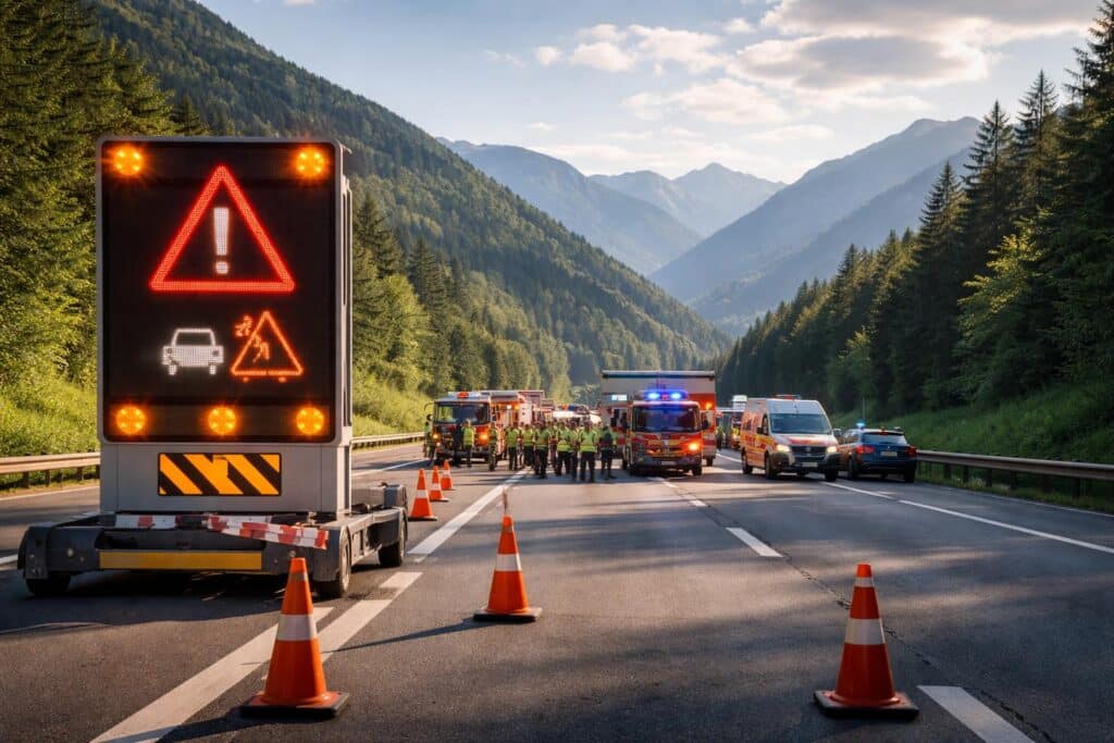 A10 Tauern Autobahn, Salzburg Richtung Villach