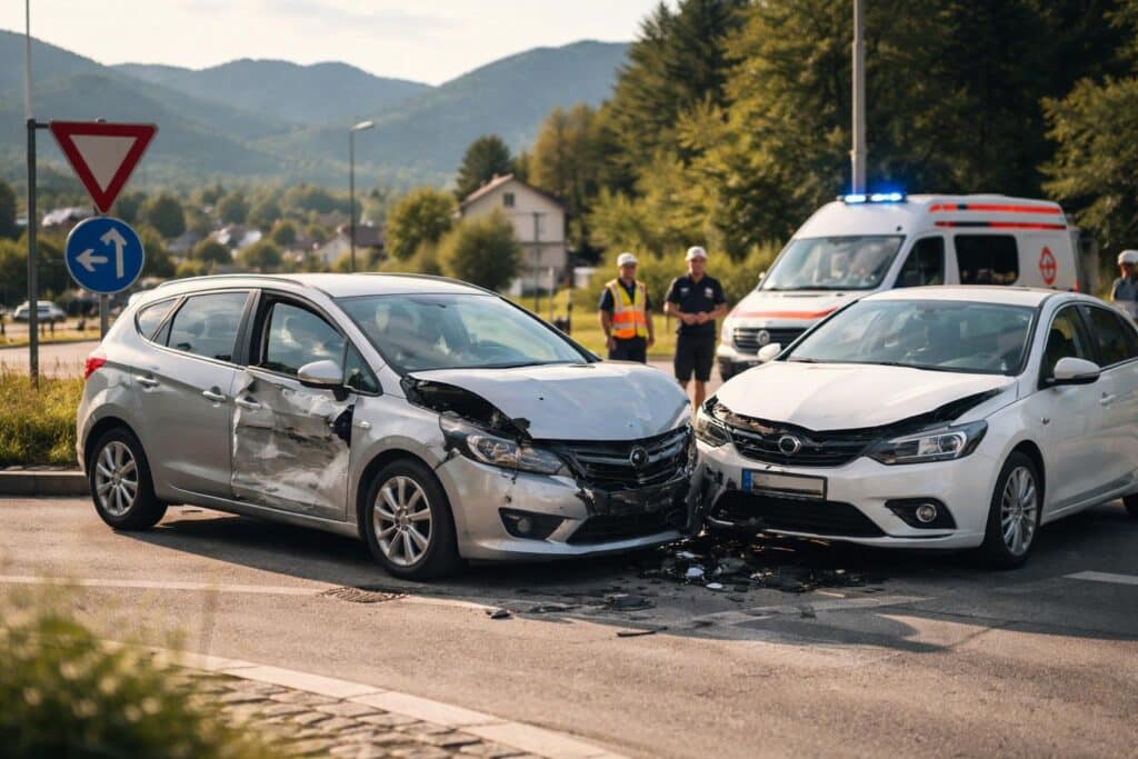 Verkehrsunfall mit Personenschaden im Bezirk Wolfsberg