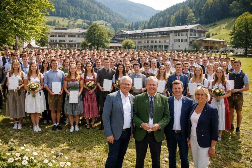 Stiegerhof verabschiedete 59 Absolventen