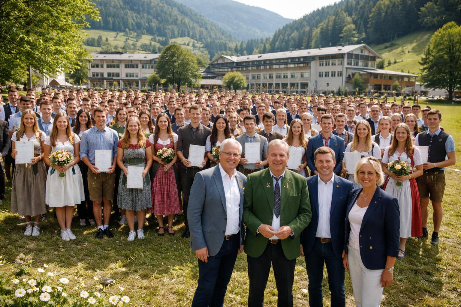 Stiegerhof verabschiedete 59 Absolventen
