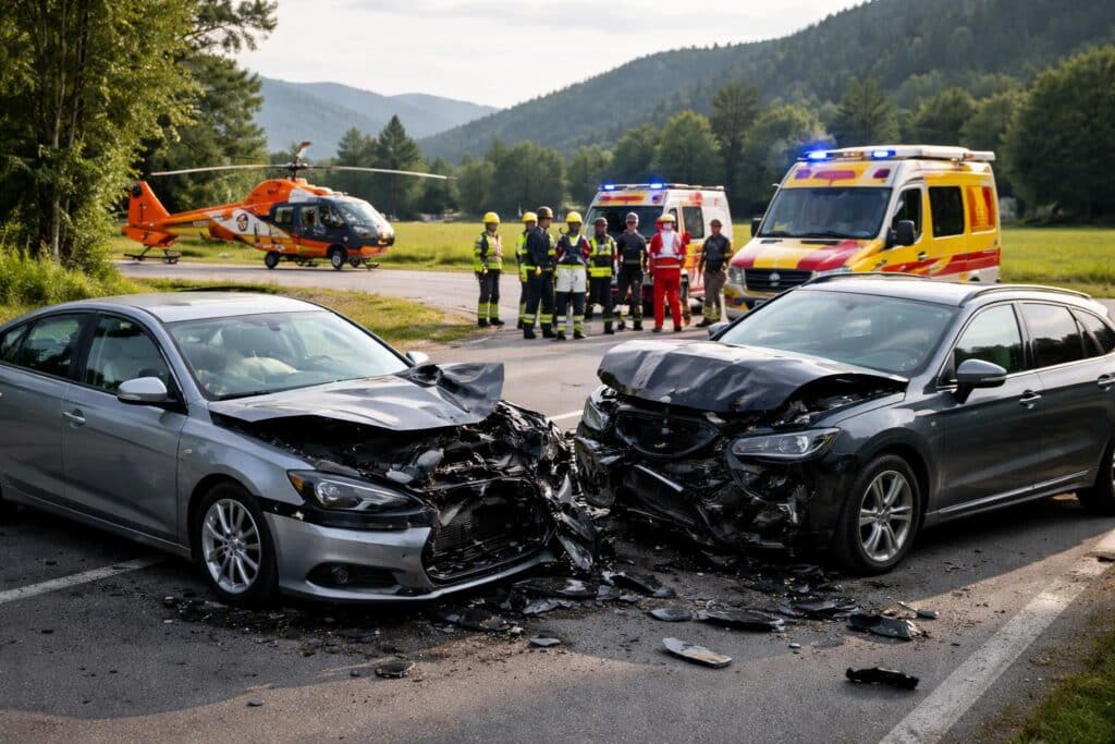 Verkehrsunfall mit Personenschaden -Tainacherfeld