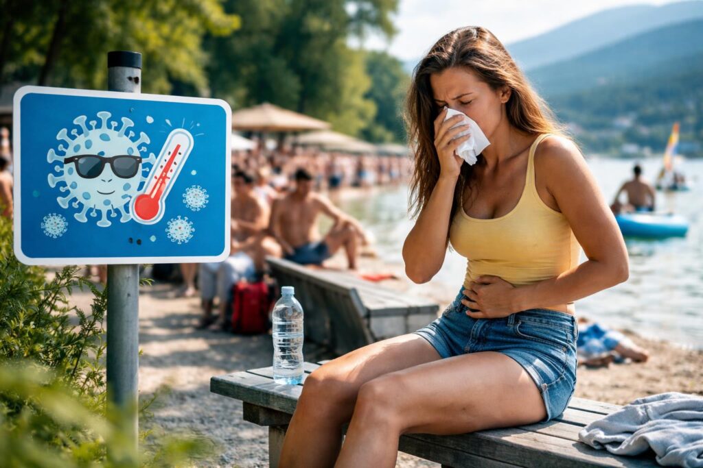 Grippe und Magen-Darm: Die Sommer-Infekte grassieren in Kärnten