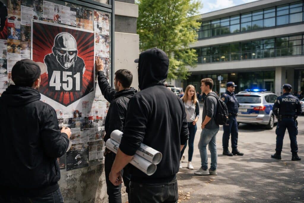 Rechtsextreme Gruppe versucht an der Uni Klagenfurt Fuß zu fassen