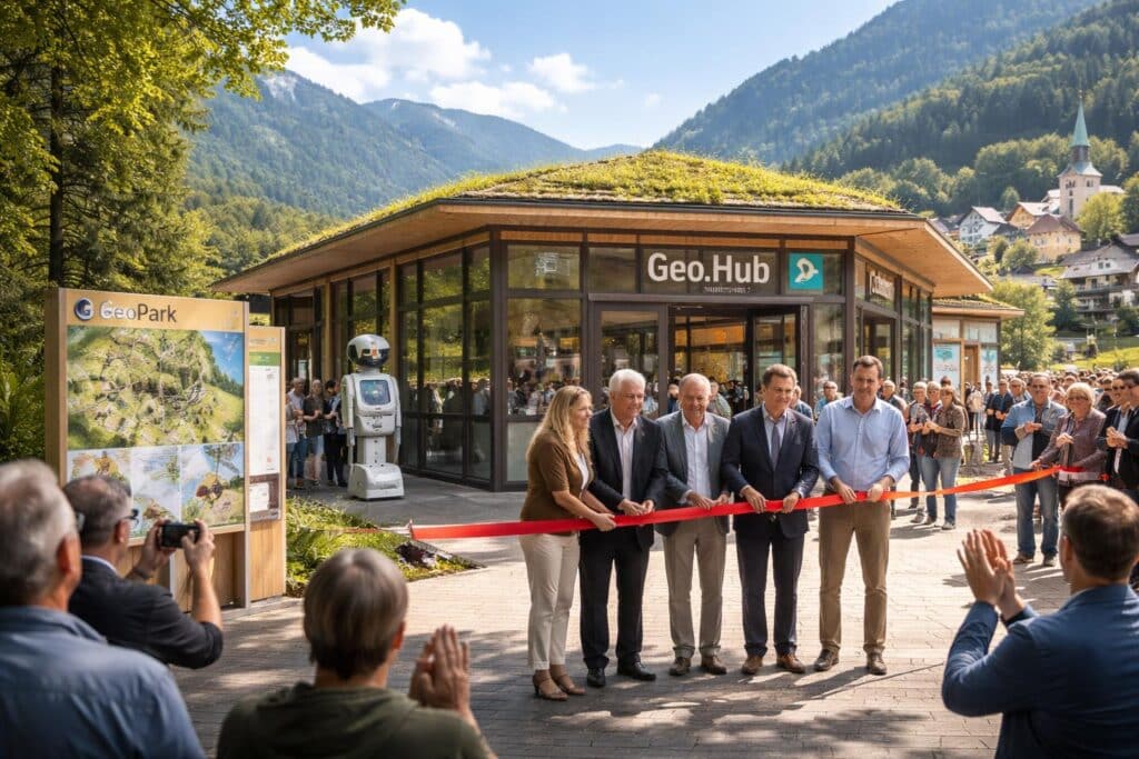 Geo.Hub und Altstoffsammelzentrum: Zwei Projekte in Bad Eisenkappel