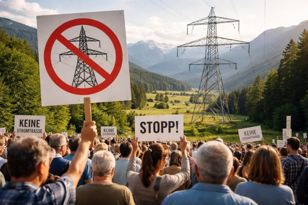Bürgerinitiativen gegen Leitungsbau