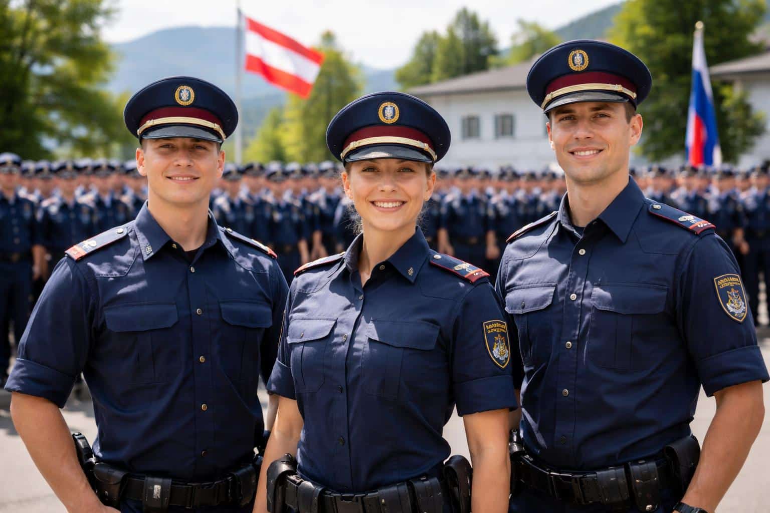 182 neue Polizistinnen und Polizisten ausgemustert