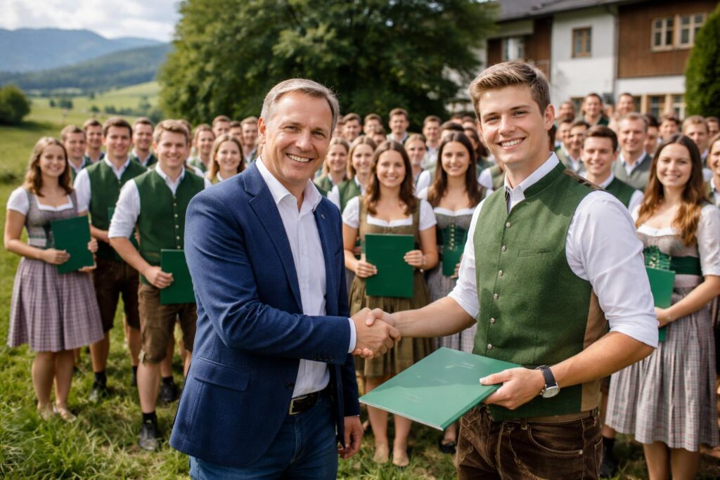 Starke Ausbildung für Kärntens Landwirtschaft: 58 Facharbeiterbriefe an der LFS Goldbrunnhof verliehen