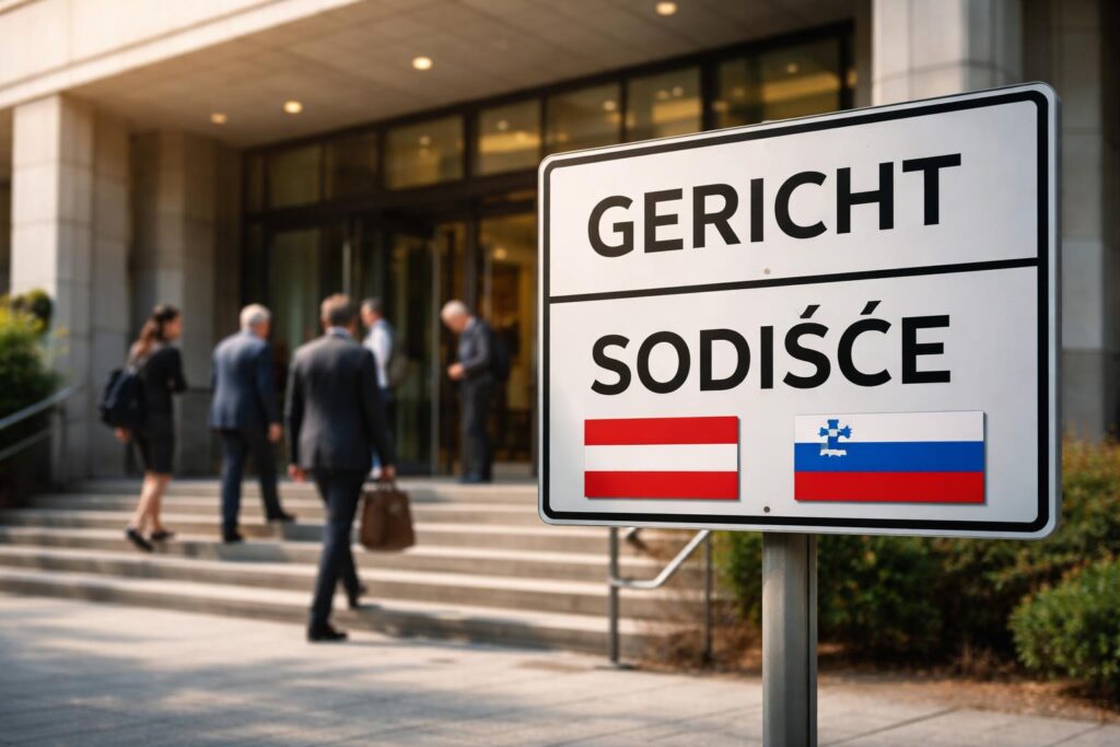 Diskussion um zweisprachige Gerichtsbarkeit