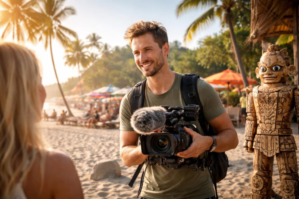 Feldkirchner Produzent dreht Beiträge auf Bali