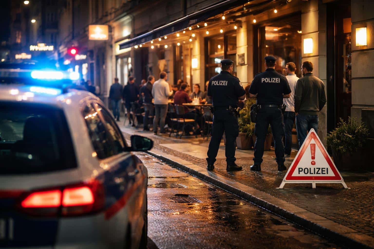 Verdacht der gefährlichen Drohung in zwei Fällen