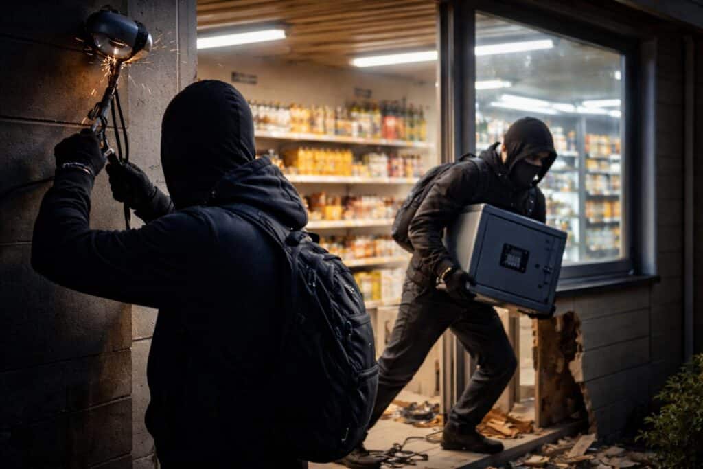 Verdacht des Einbruchdiebstahls