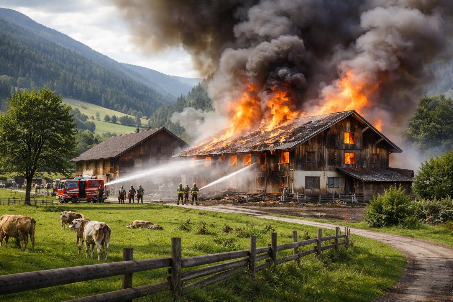 Brand eines