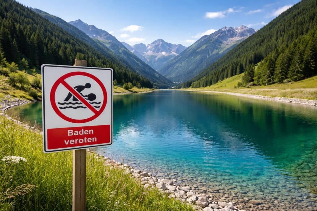 Die gute Frage: Darf man in einem Speicherteich baden?
