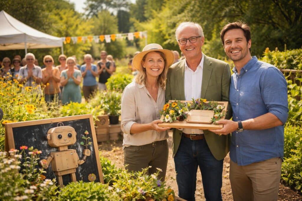 Auszeichnung für engagierte Gartengestalter!