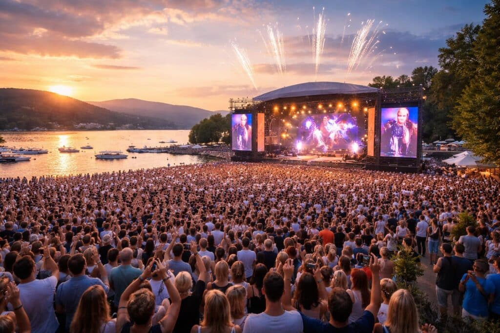 14.000 Starnacht-Fans in der Klagenfurter Ostbucht