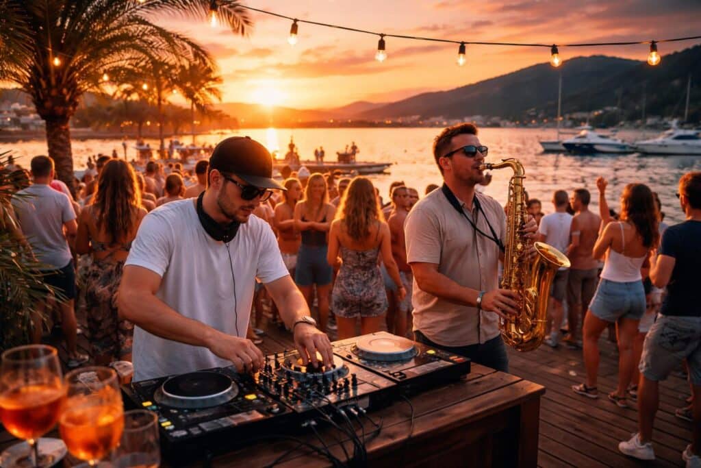 Treffpunkt Ostbucht: DJ & Sax am Wörthersee