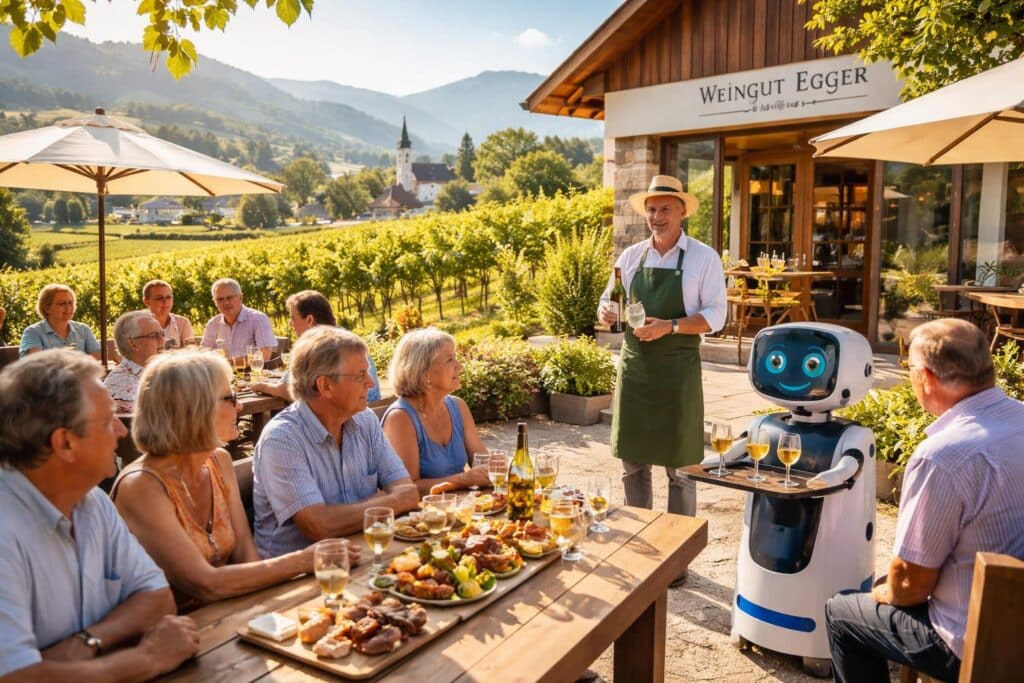Exkursion zum Vereinsmitglied Weingut Egger