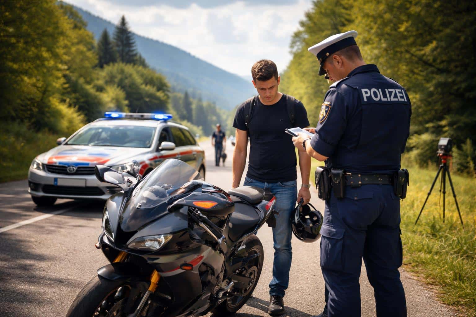 Erhebliche Geschwindigkeits-übertretung