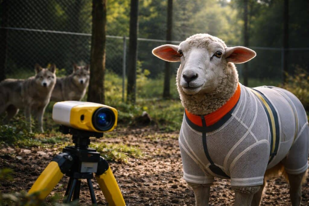 Das Schutznetz für Schafe könnte eine Lösung sein, die das Problem verschlechtert