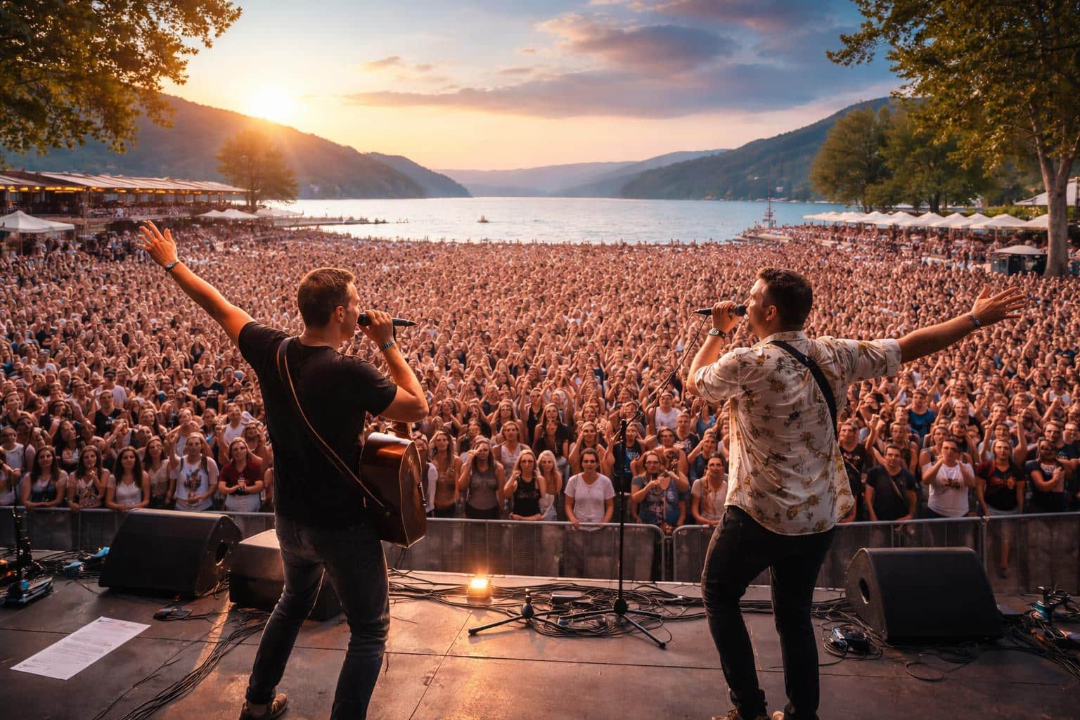 Pizzera & Jaus haben 9.000 Fans begeistert