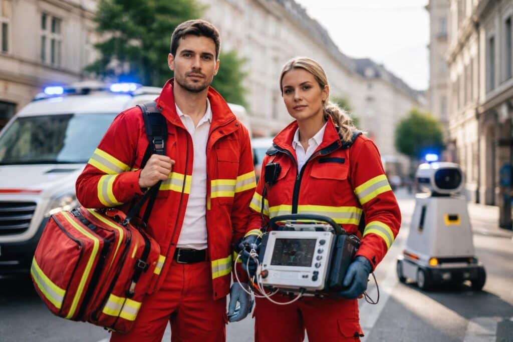 Helfer fordern Aufwertung des „Sackgassenberufs“ Sanitäter