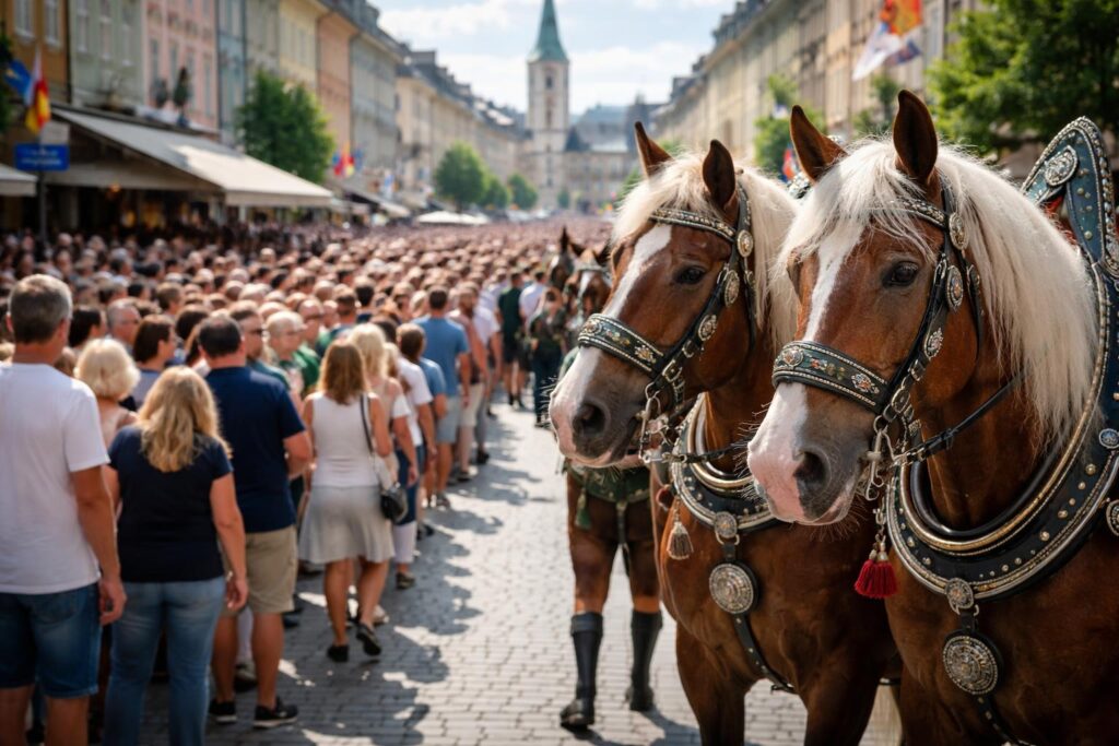 Kirchtag: Pferde als Risiko