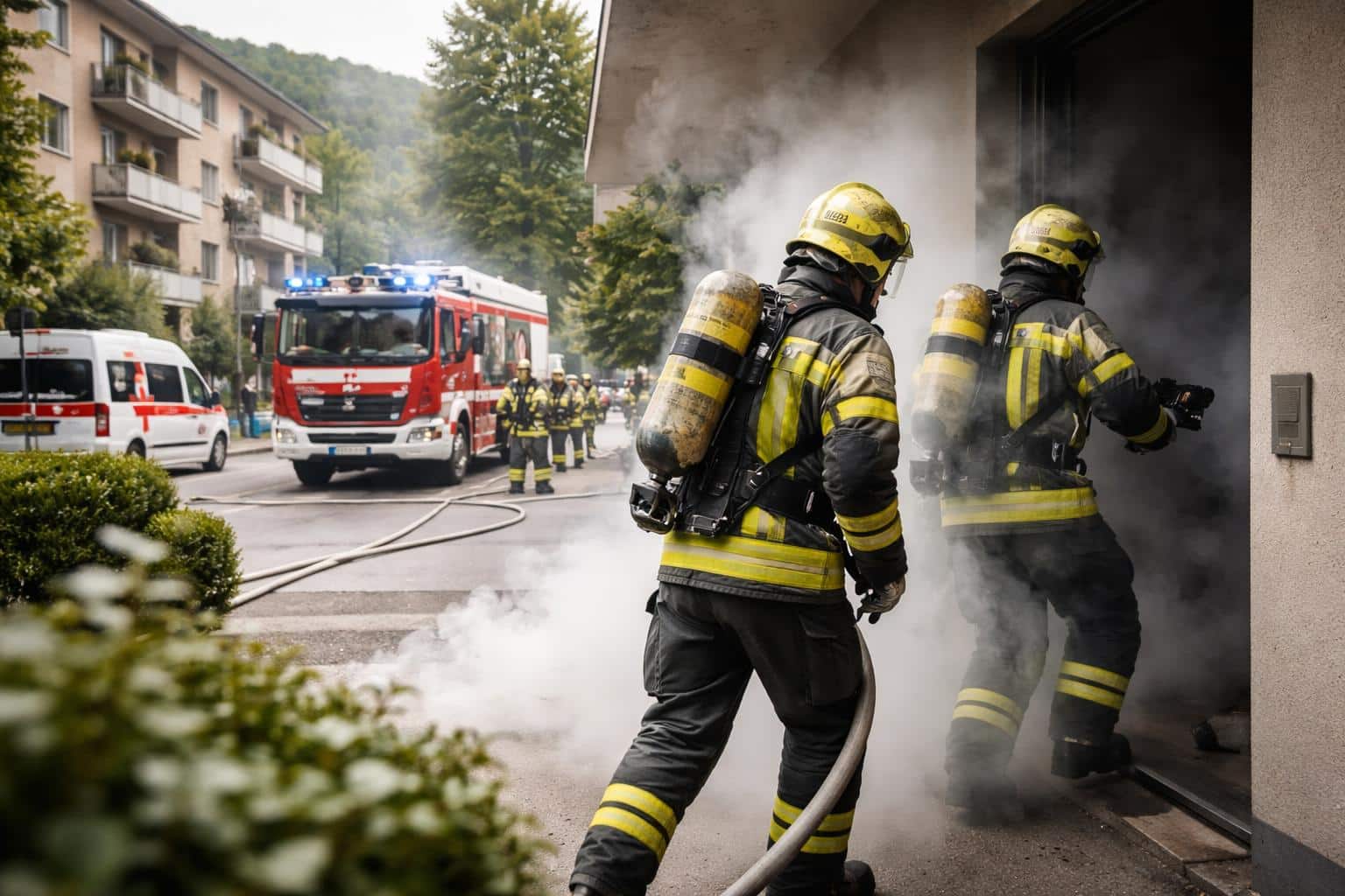 Rauchentwicklung in Wohnung in Villach