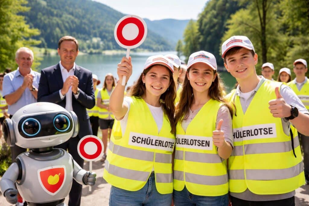 Kärntens Schülerlotsen in Ossiach geehrt