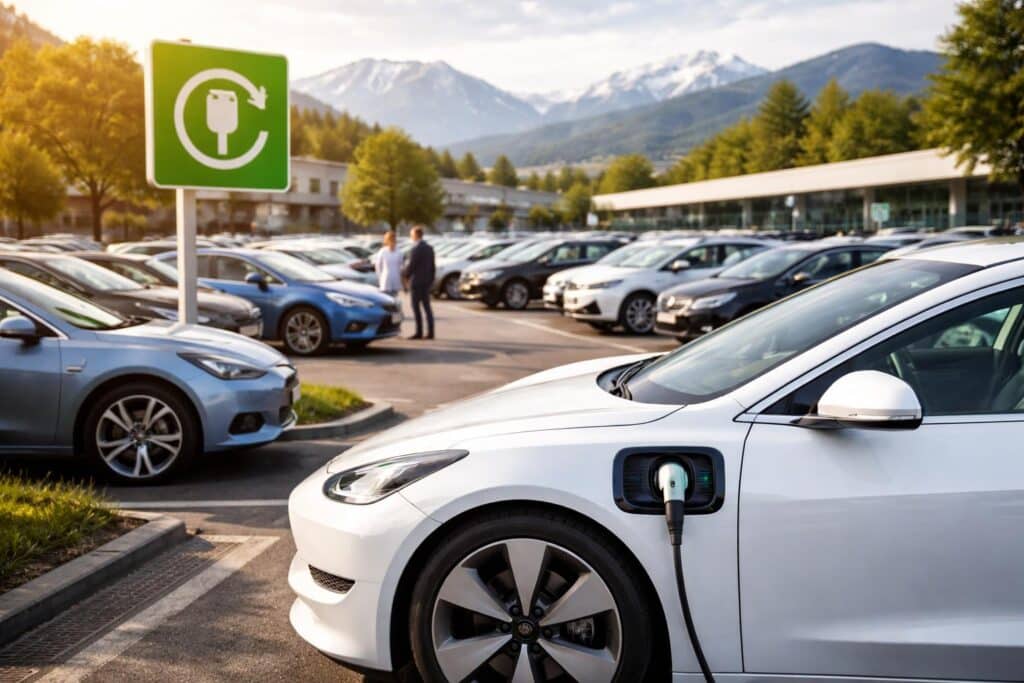 Gebrauchtwagenmarkt im Wandel: Elektroautos holen stark auf