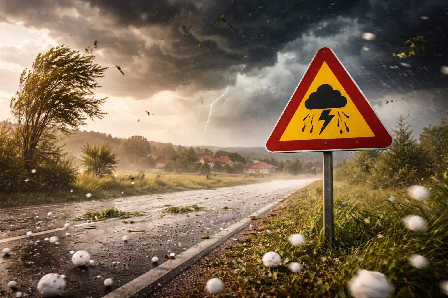Meteorologe warnt vor Sturmböen und Hagel: „Wird Schäden geben“