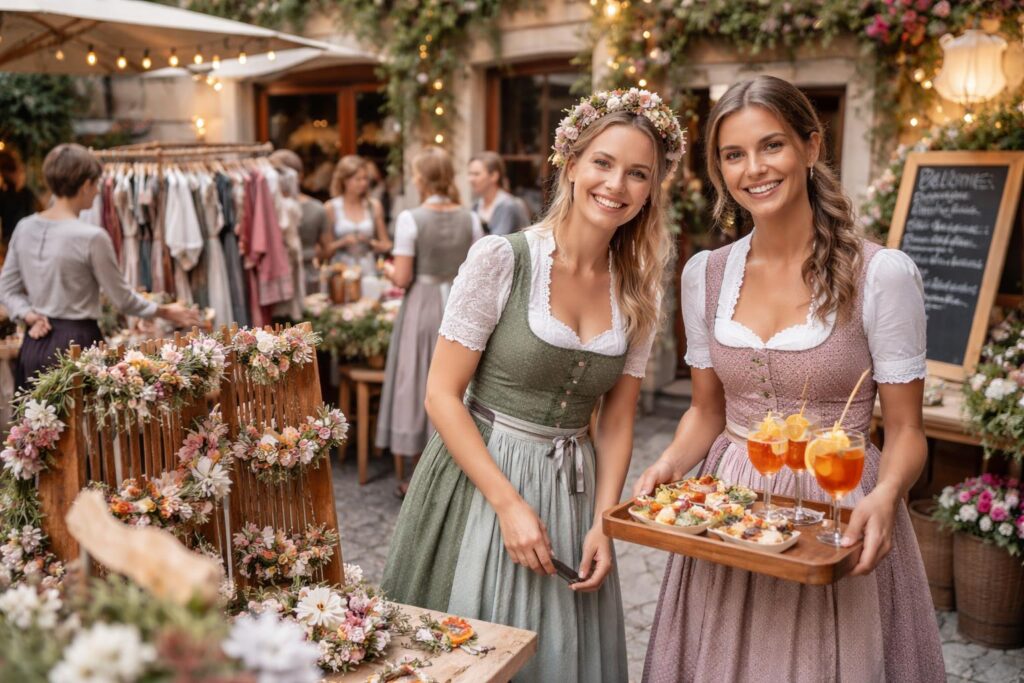 Tracht trifft Kulinarik: Kreatives Pop-up im Café Tante Herta