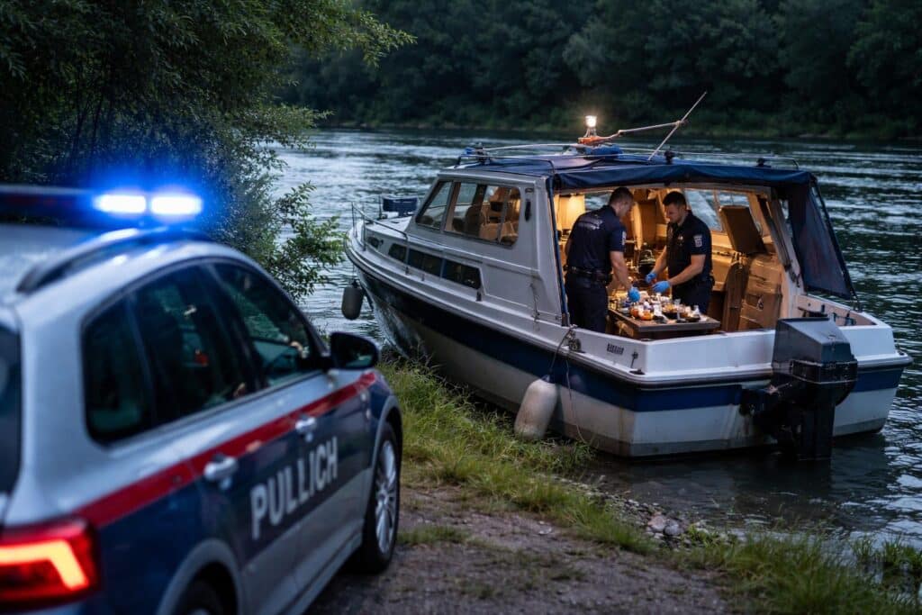 Verdacht des Suchtmittelbesitzes auf der Drau: Zwei Anzeigen nach Kontrolle bei Dullach