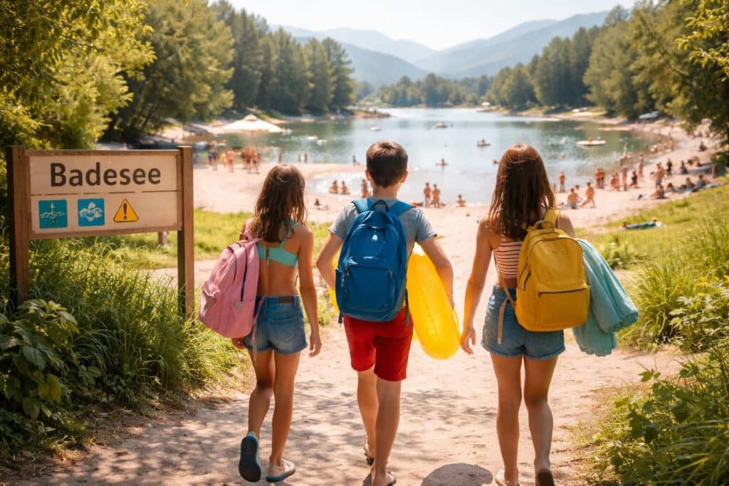 Ab wann dürfen Kinder alleine zum See oder ins Freibad?