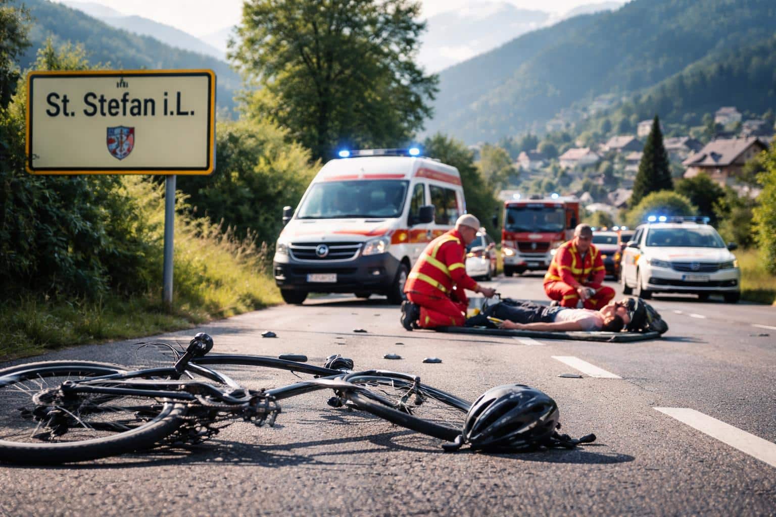 Verkehrsunfall in St. Stefan i.L.