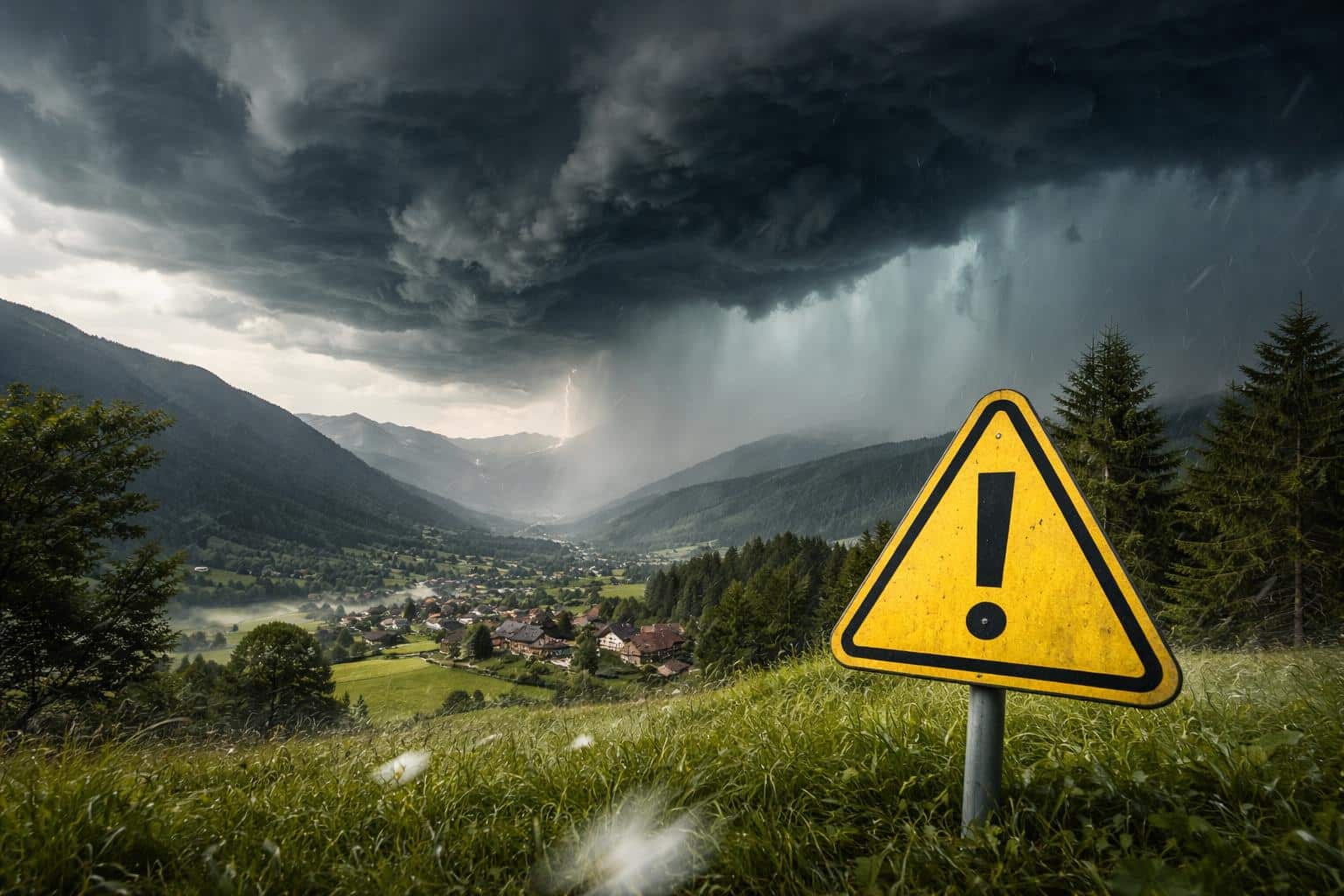 „Es wird Schäden geben“: Warnung vor Unwettern in Kärnten und Osttirol:
