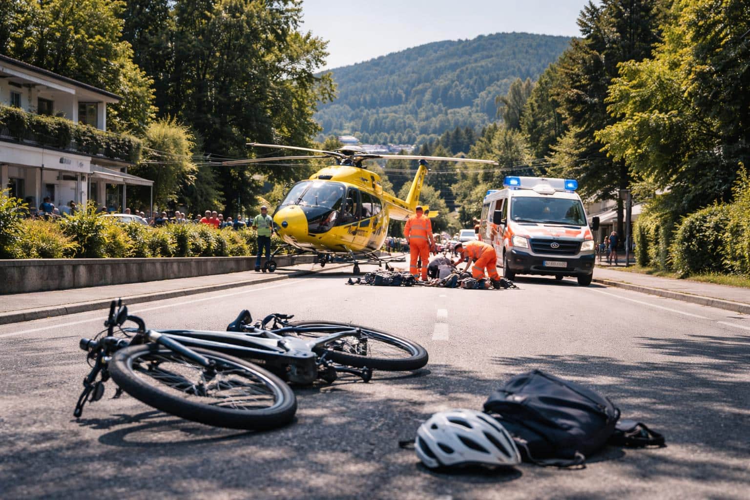 Verkehrsunfall in Pörtschach am Ws